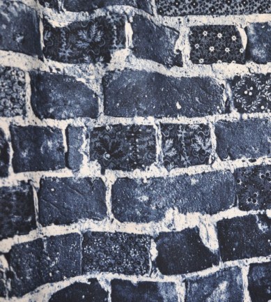 Jean Paul Gaultier Folk Indigo textil - Paisley Home