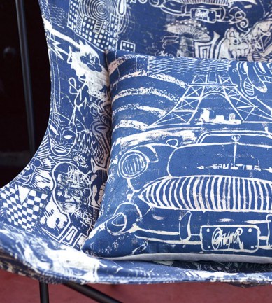 Jean Paul Gaultier Street Graphite textil - Paisley Home
