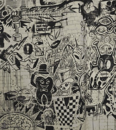 Jean Paul Gaultier Street Graphite textil - Paisley Home