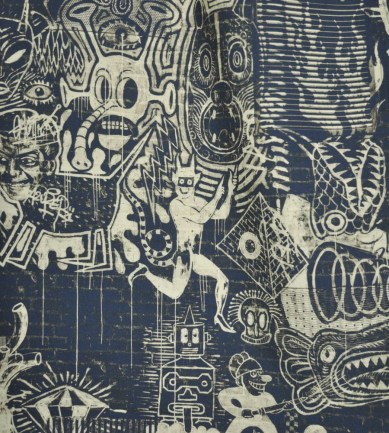 Jean Paul Gaultier Street Indigo textil - Paisley Home