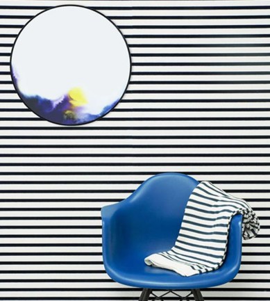 Jean Paul Gaultier Quiberon Indigo tapéta - Paisley Home