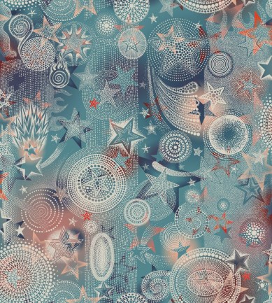 Jean Paul Gaultier Etoiles Bleus tapéta