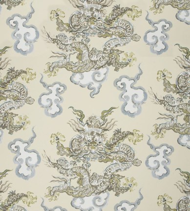 Jim Thompson No.9 Dragon Dance Winter Sky tapéta - Paisley Home