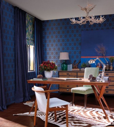 Jim Thompson No.9 Hainan Knightsbridge Green tapéta - Paisley Home