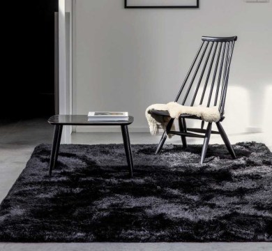 Ligne Pure Adore Black szőnyeg - Paisley Home