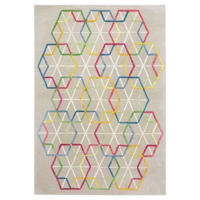 Ligne Pure Hexagon Multi szőnyeg - Paisley Home