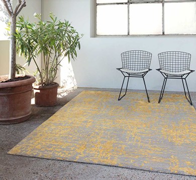 Ligne Pure Reflect Grey - Yellow szőnyeg - Paisley Home