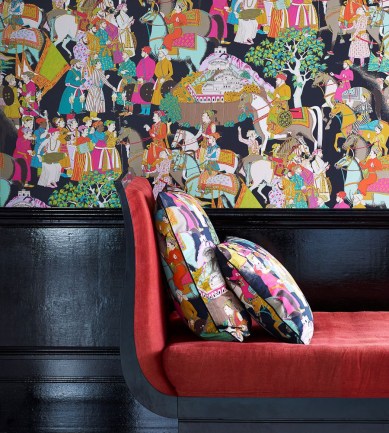 Manuel Canovas Dara Taupe tapéta - Paisley Home