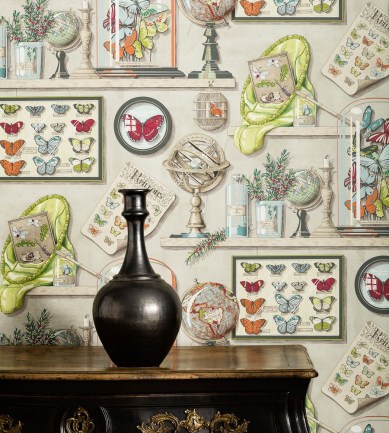Manuel Canovas Imperialis Celadon tapéta - Paisley Home