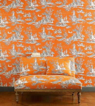 Manuel Canovas Jardin du Luxembourg Brume tapéta - Paisley Home