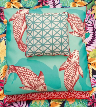 Manuel Canovas Rhodes Caraibes textil - Paisley Home