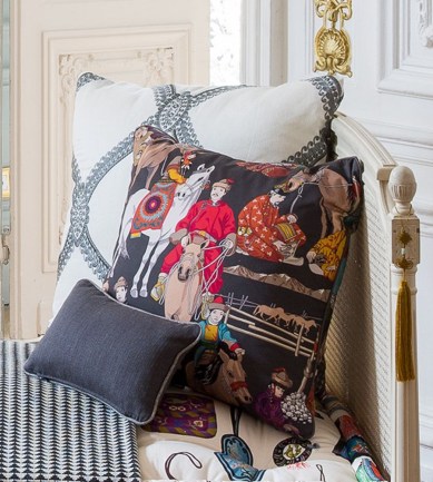 Manuel Canovas Hazara Violine textil - Paisley Home