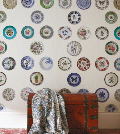 Matthew Williamson Ceramica Multi-Ivory tapéta - Paisley Home