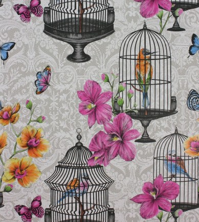 Matthew Williamson Orangery Ivory-Pink-Orange tapéta - Paisley Home