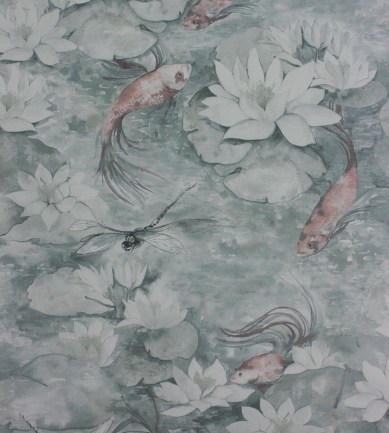 Matthew Williamson Water Lily Seawater tapéta - Paisley Home