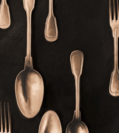MINDTHEGAP Cutlery Copper design tapéta - Paisley Home