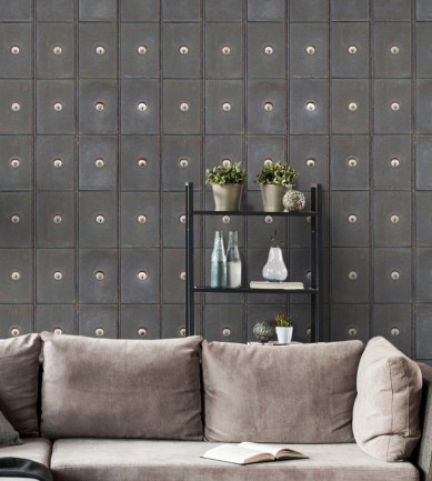MINDTHEGAP Industrial Cabinets design tapéta - Paisley Home