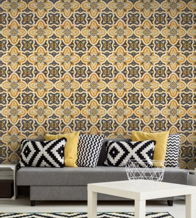 MINDTHEGAP Maghreb Tile design tapéta - Paisley Home