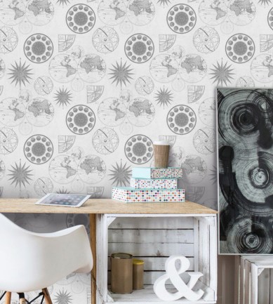 MINDTHEGAP Navigation Neutral design tapéta - Paisley Home