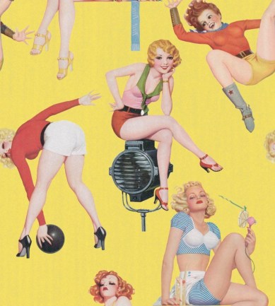 MINDTHEGAP Pin-Up Girls design tapéta - Paisley Home