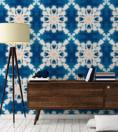MINDTHEGAP Shibori Butterfly design tapéta - Paisley Home