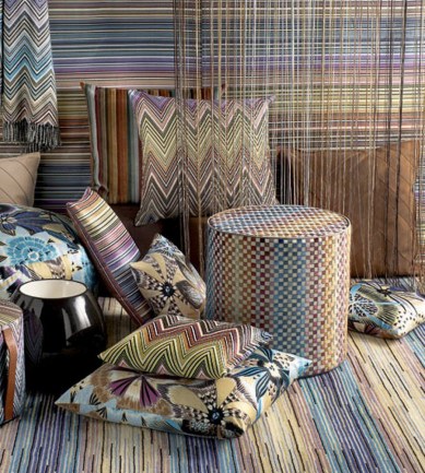 Paisley Home - Missoni Home luxus függöny és kárpit anyagok teljes választéka