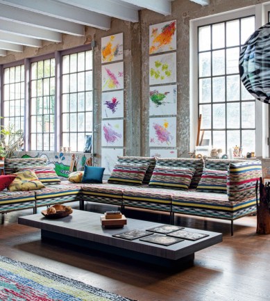 Paisley Home - Missoni Home luxus függöny és kárpit anyagok teljes választéka