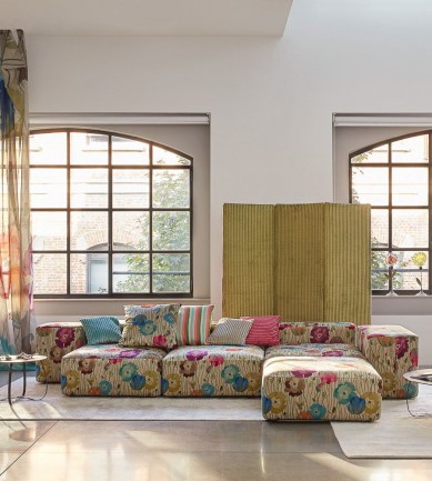 Paisley Home - Missoni Home luxus függöny és kárpit anyagok teljes választéka