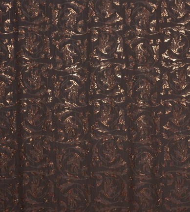 MYB Textiles Emma Earth Lurex textil - Paisley Home