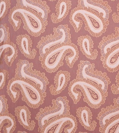 MYB Textiles Pamela Red Gold textil - Paisley Home