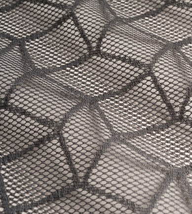 MYB Textiles Alhambra Charcoal textil - Paisley Home