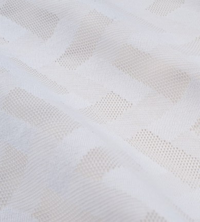 MYB Textiles Mosaic White textil - Paisley Home