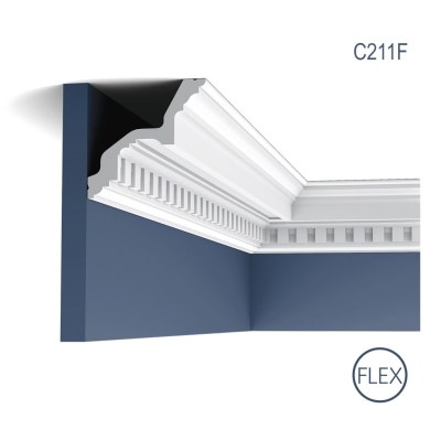 Orac Decor C211F prémium minőségű mennyezeti holker díszléc