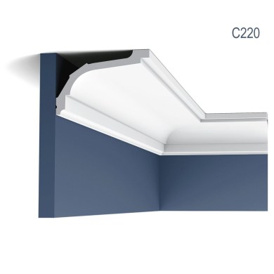 Orac Decor C220 prémium minőségű mennyezeti holker díszléc