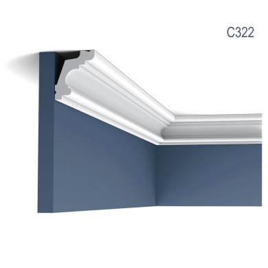 Orac Decor C322 prémium minőségű mennyezeti holker díszléc