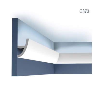 Orac Decor C373 prémium minőségű mennyezeti rejtett világítás díszléc