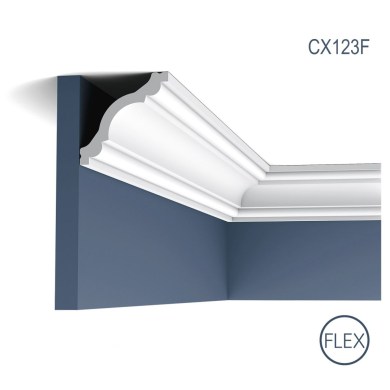 Orac Decor CX123F prémium minőségű mennyezeti holker díszléc