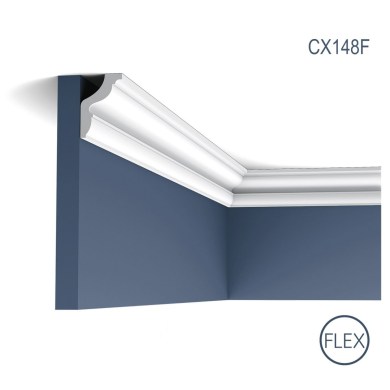 Orac Decor CX148F prémium minőségű mennyezeti holker díszléc