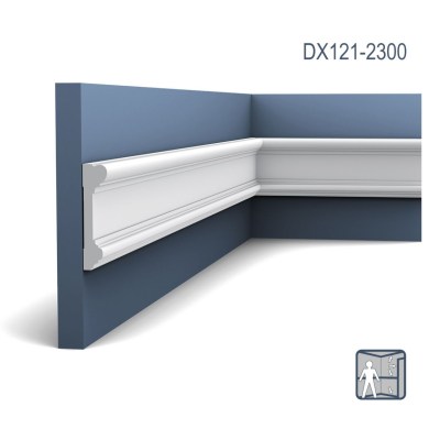 Orac Decor DX121-2300 prémium minőségű oldalfali díszléc