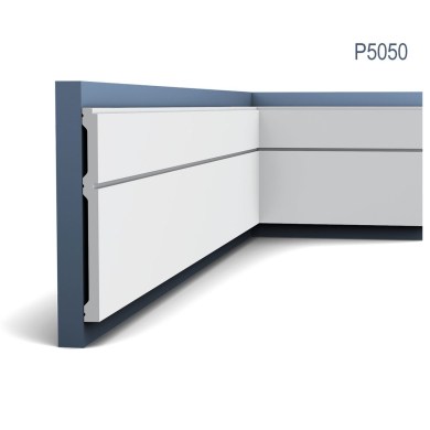 Orac Decor P5050 prémium minőségű oldalfali díszléc