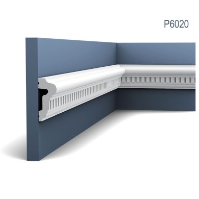 Orac Decor P6020 prémium minőségű oldalfali díszléc