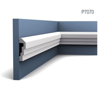Orac Decor P7070 prémium minőségű oldalfali díszléc