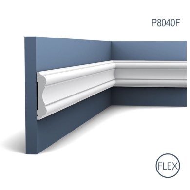 Orac Decor P8040F prémium minőségű oldalfali díszléc