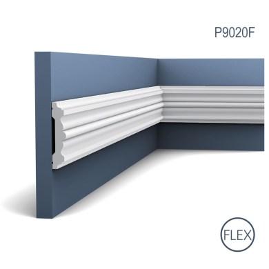 Orac Decor P9020F prémium minőségű oldalfali díszléc