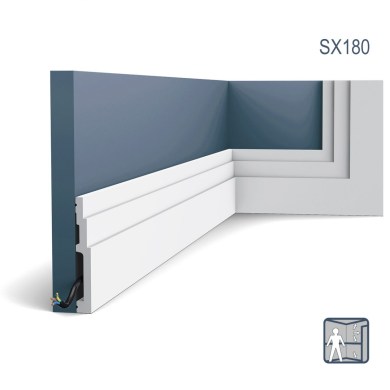 Orac Decor SX180 prémium minőségű lábazati szegély
