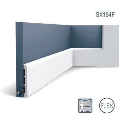 Orac Decor SX184F prémium minőségű lábazati szegély