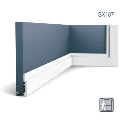 Orac Decor SX187 prémium minőségű lábazati szegély