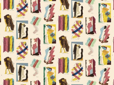 Pierre Frey FP428001 Arlequins Vintage luxus tapéta