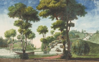 Pierre Frey FP609001 Le parc Original luxus tapéta