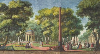 Pierre Frey FP610001 Scenes galantes Original luxus tapéta